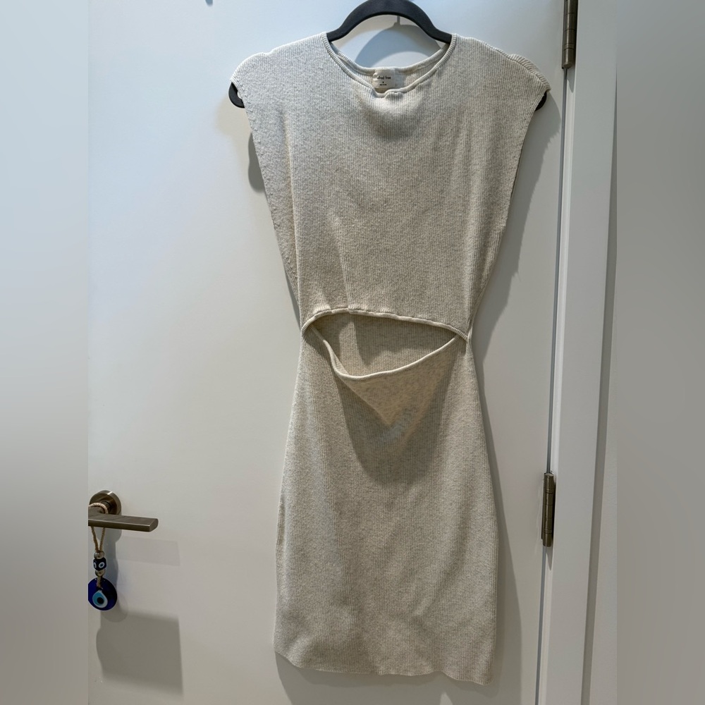 Wilfred Cream Mini Dress